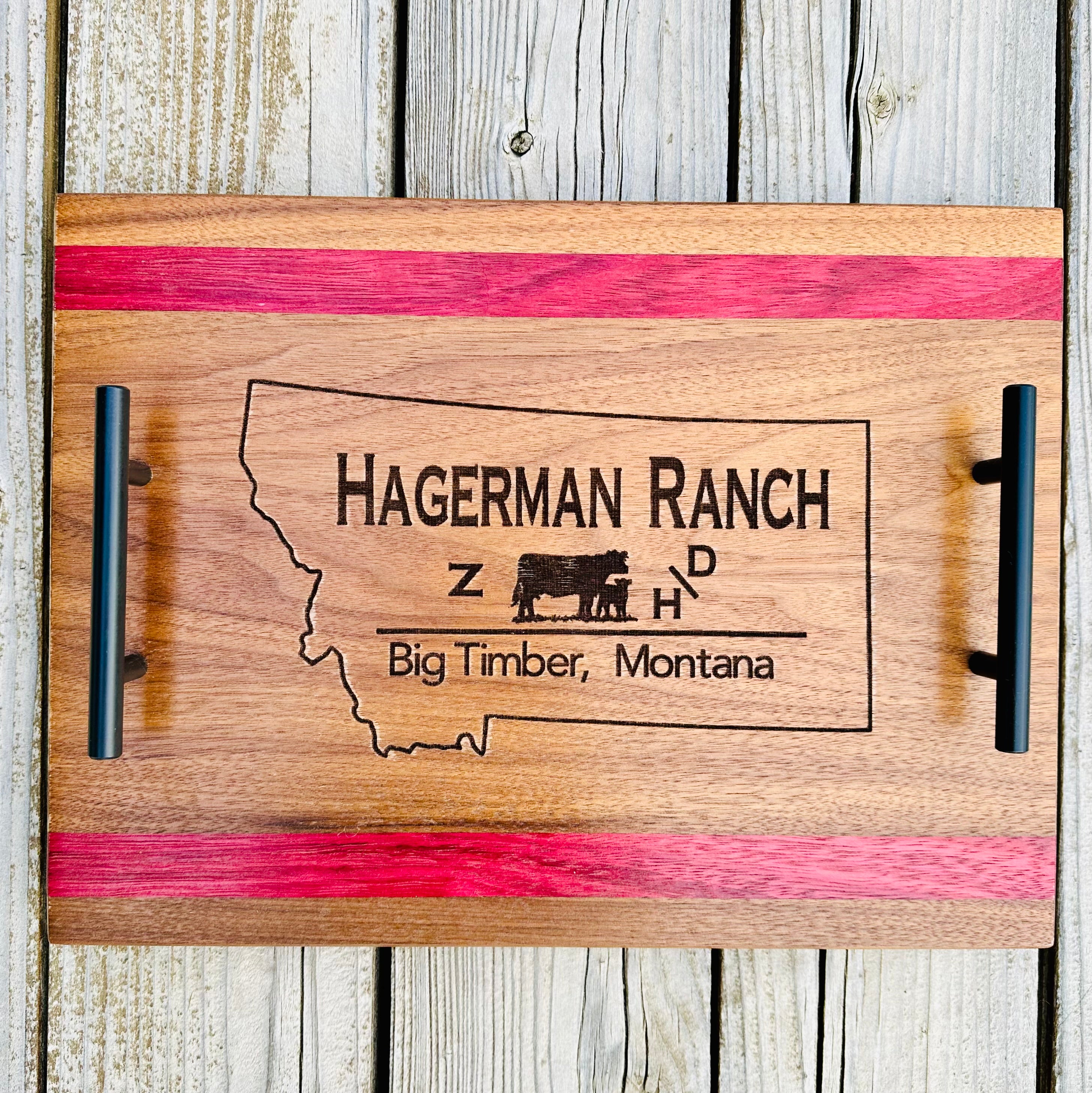 Hagerman Ranch Serving Tray