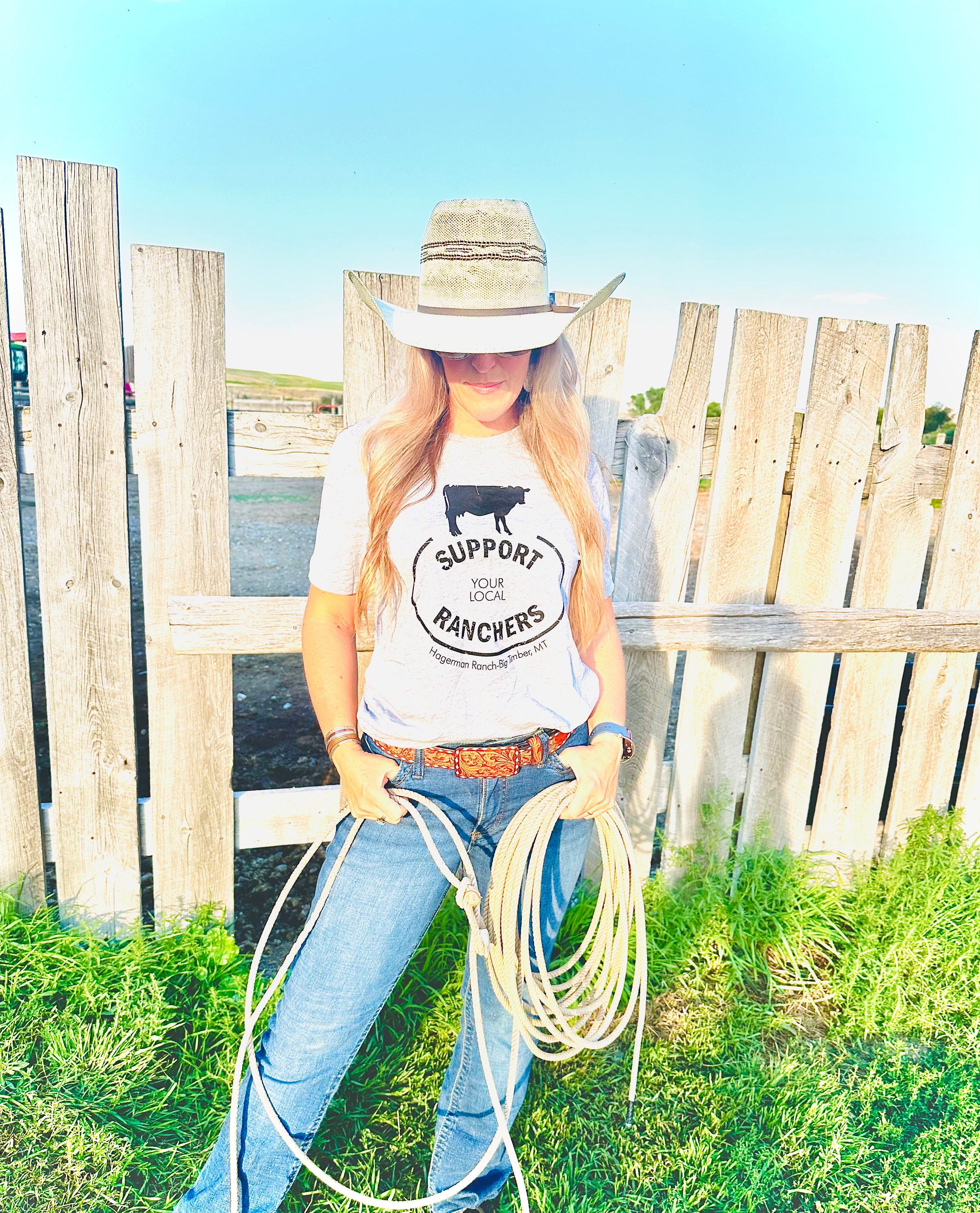 Support your Local Rancher t-shirt