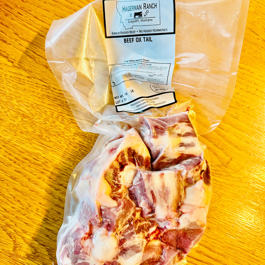 Ox Tail beef grass fed grass-finished Montana family ranch – Hagerman Ranch